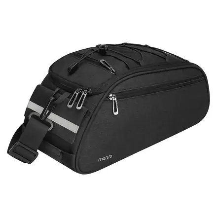 MOSISO 12 L waterproof rear rack bag with shoulder strap