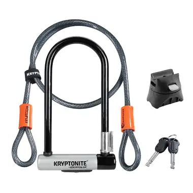 Kryptonite KryptoLok U-lock with 4 ft cable